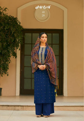 Jay Vijay Presents Mahrush Bemberg Silk Fancy Designer Salwar Suits