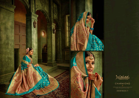 Julahaa Sarees Antar Bhumi Silk Fancy Designer Saree Collection