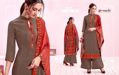Kalapriya Presents Armani Vol 3 Rayon Printed Fancy Designer Salwar Suits