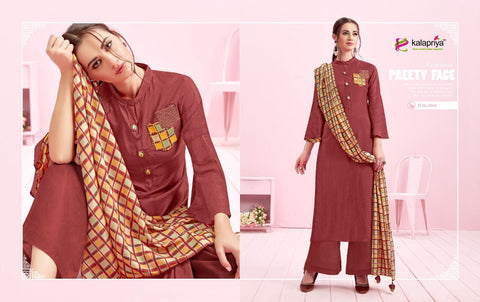 Kalapriya Armani Vol 3 Maslin Digital Print Salwar Kameez