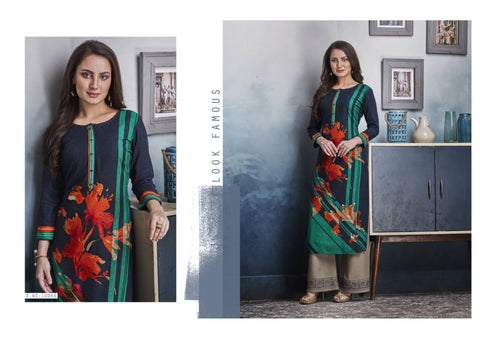 Kalaroop Presents Chambor Vol 8 Heavy Rayon Printed Designer Kurtis Collection