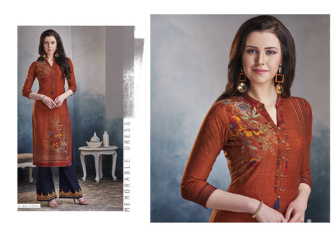 Kalaroop Presents Chambor Vol 8 Heavy Rayon Printed Designer Kurtis Collection