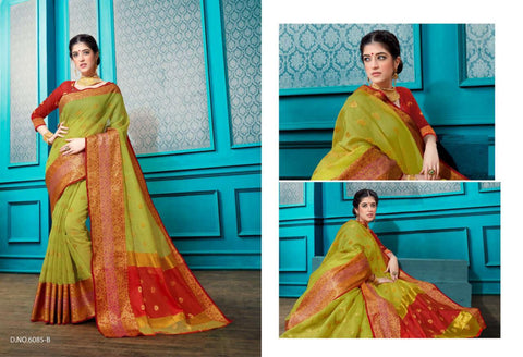 Kanyadan Vol 3 Designer Cotton Silk Saree Collection