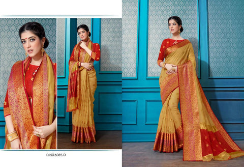 Kanyadan Vol 3 Designer Cotton Silk Saree Collection