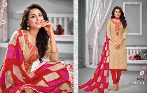 Kapil Fab Daairya Don Lakda Jecord Work Daily Wear Salwar Suit