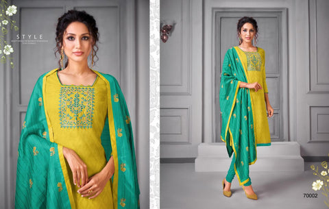 Kapil Fab Daairya Don Lakda Jecord Work Daily Wear Salwar Suit