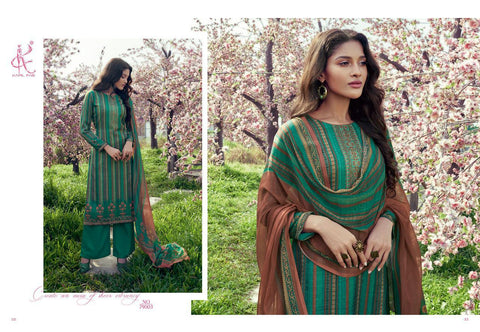 Kapil Fab Launched Noorain Pashmina Printed Fancy Designer Salwar Kameez