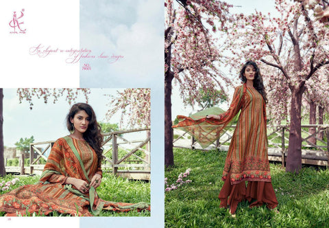 Kapil Fab Launched Noorain Pashmina Printed Fancy Designer Salwar Kameez