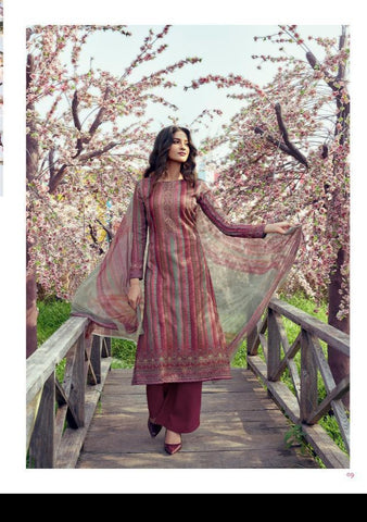 Kapil Fab Launched Noorain Pure Pashmina Printed Fancy Designer Salwar Suit