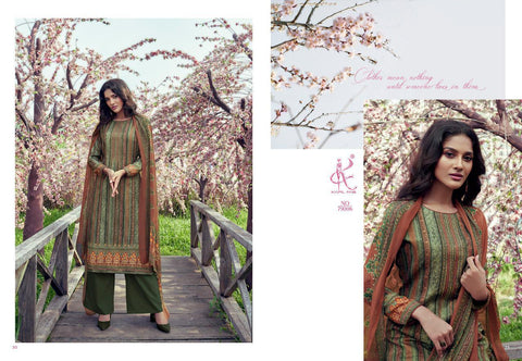 Kapil Fab Launched Noorain Pashmina Printed Fancy Designer Salwar Kameez