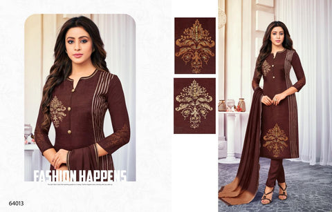 Kapil Trendz Presents Secrets Silk Fancy Designer Salwar Suits