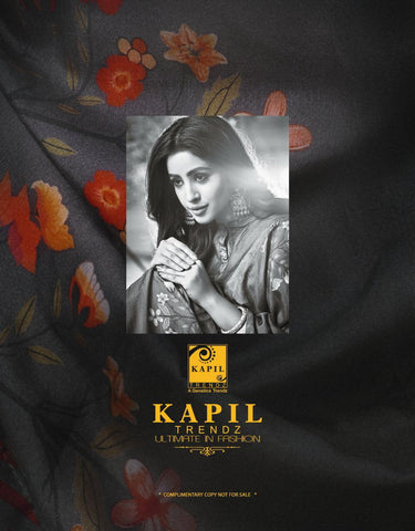 Kapil Trendz Secrets Silk Slub Fancy designer Salwar Suit