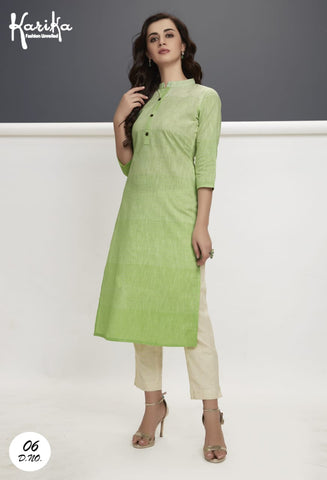 Karika Presents Weaves Vol 2 Cotton Casual Wear Kurtis