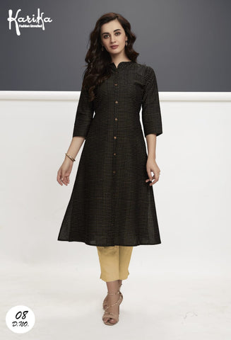 Karika Presents Weaves Vol 2 Cotton Casual Wear Kurtis