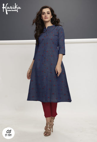 Karika Presents Weaves Vol 2 Cotton Casual Wear Kurtis