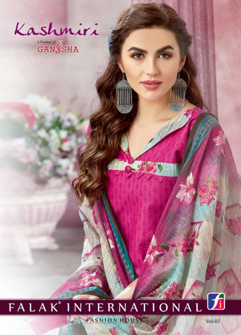Falak Internation Kashmiri Cotton Designer Casual Collection
