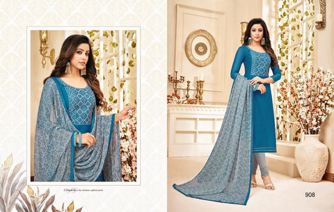 Kasmeera Silky Vol 5 Silky Fabric Casual Designer Salwar Suits