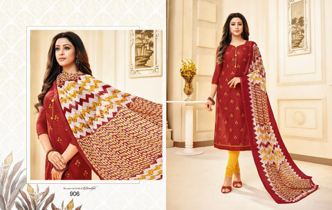 Kasmeera Silky Vol 5 Silky Fabric Casual Designer Salwar Suits