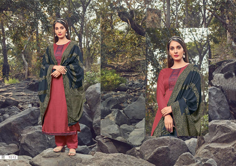 Kayce Trendz Rangeen Maisha Silk Fancy Designer Salwar Kameez