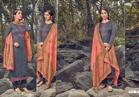 Kayce Trendz Rangeen Maisha Silk Fancy Designer Salwar Kameez