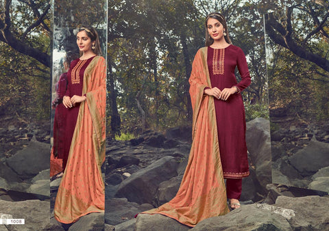 Kayce Trendz Rangeen Maisha Silk Fancy Designer Salwar Kameez