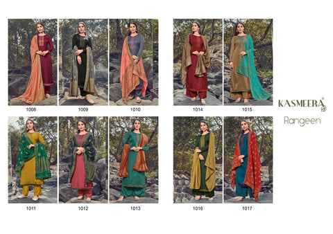 Kayce Trendz Rangeen Maisha Silk Fancy Designer Salwar Kameez