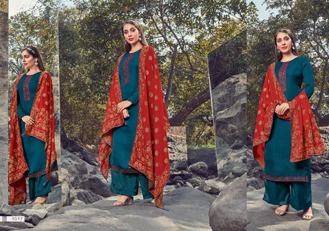 Kayce Trendz Rangeen Maisha Silk Fancy Designer Salwar Kameez