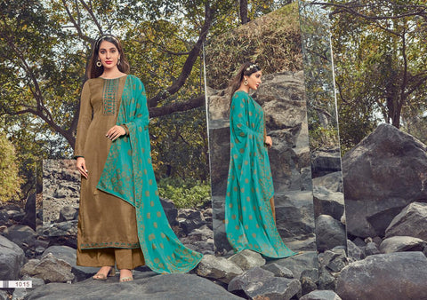Kayce Trendz Rangeen Maisha Silk Fancy Designer Salwar Kameez