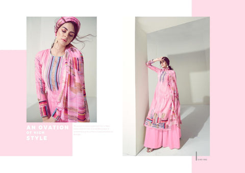 KESAR KARACHI SUMMER SHINE LAWN COTTON WITH DIGITAL PRINT SUIT