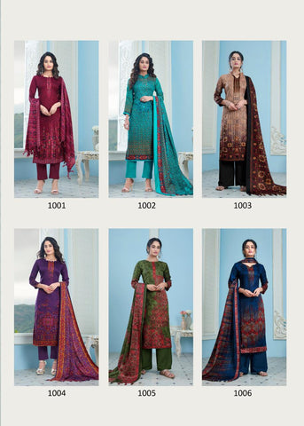Keshav Fab Present Kanisha Pashmina Printed Fancy Designer Salwar Kameez