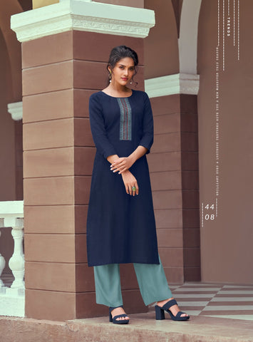 Kessi Fabrics Lymi Presents Runway Pure Rayon Designer Kurtis Collection