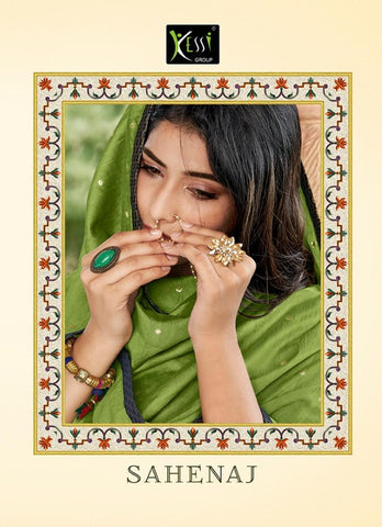 Kessi Fabrics Presents Shehnaj Jam Silk Embroidery Work Fancy Designer Salwar Suits