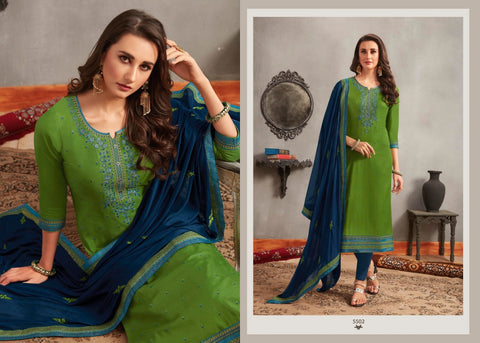 Kessi Launched Gulal Jam Silk Embroidery Fancy Designer Salwar Kameez