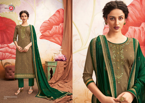 Triple A Presents Khanak Jam Silk Fancy Designer Salwar Suits