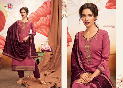 Triple A Presents Khanak Jam Silk Fancy Designer Salwar Suits