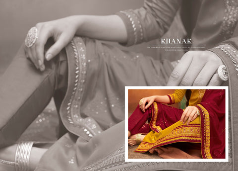 Triple A Presents Khanak Jam Silk Fancy Designer Salwar Suits