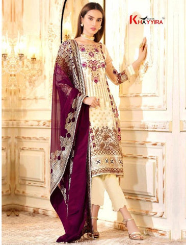 Khayyira Suits Elmas Heavy Chiffon Casual Wear Salwar Suit - STALK YOUR  FASHION