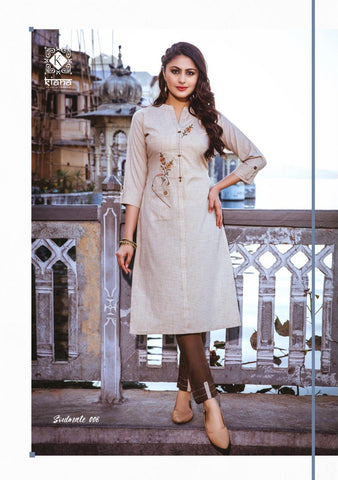 KIANA HOUSE OF FASHION SOULMATE RAYON KURTI WITH PANT COLLECTION