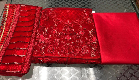 Kilruba Launched Super Net With Beautiful Embroidery Work Georgette Pakistani Salwar Suits