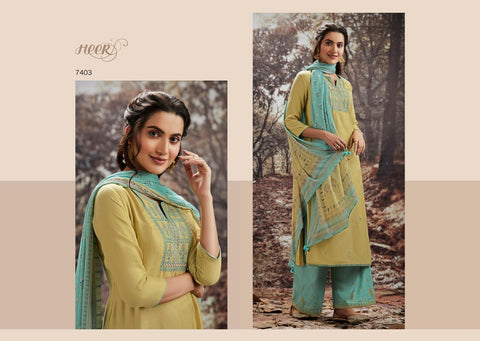 Kimora Heer Presents Sukun Heavy Fancy Designer Salwar Suits