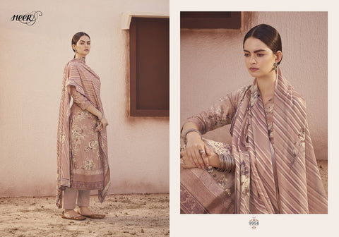 KIMORA HEER VOL 66 GARDEN DOLA SILK SUIT WITH CHICKEN KARI WORK