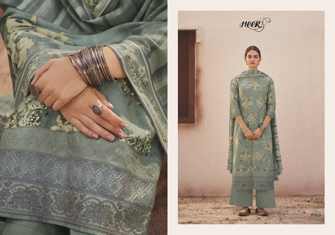 KIMORA HEER VOL 66 GARDEN DOLA SILK SUIT WITH CHICKEN KARI WORK