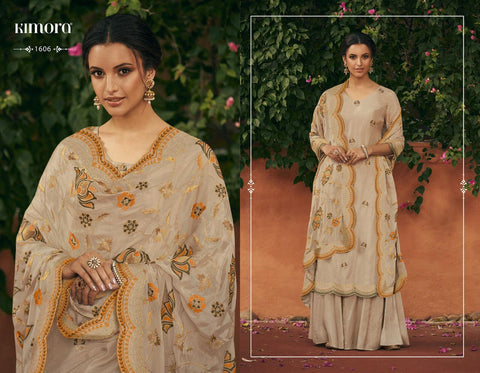 Kimora Morpank Austrelian Silk Pakistani Collection Salwar Kameez