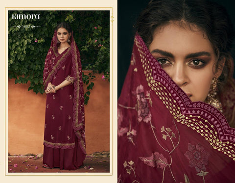 Kimora Morpank Austrelian Silk Pakistani Collection Salwar Kameez