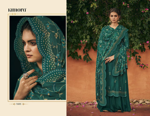 Kimora Morpank Austrelian Silk Pakistani Collection Salwar Kameez