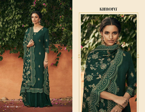 Kimora Morpank Austrelian Silk Pakistani Collection Salwar Kameez