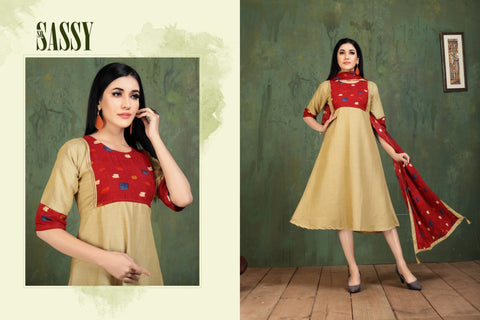 Kinti Presents Patang Vo l13 Rayon Designer Kurtis Collection