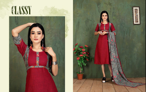 Kinti Presents Patang Vo l13 Rayon Designer Kurtis Collection