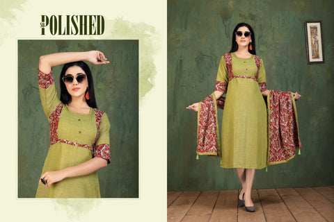 Kinti Presents Patang Vo l13 Rayon Designer Kurtis Collection
