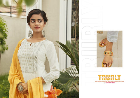 Kivi Presents Kadiaq Flex Rayon Embroidery Work Fancy Designer Kurtis Collection